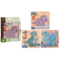 Puzzle Dino Mix 1 szt. / Joueco Puzzle Dino Mix 1 szt. / Joueco