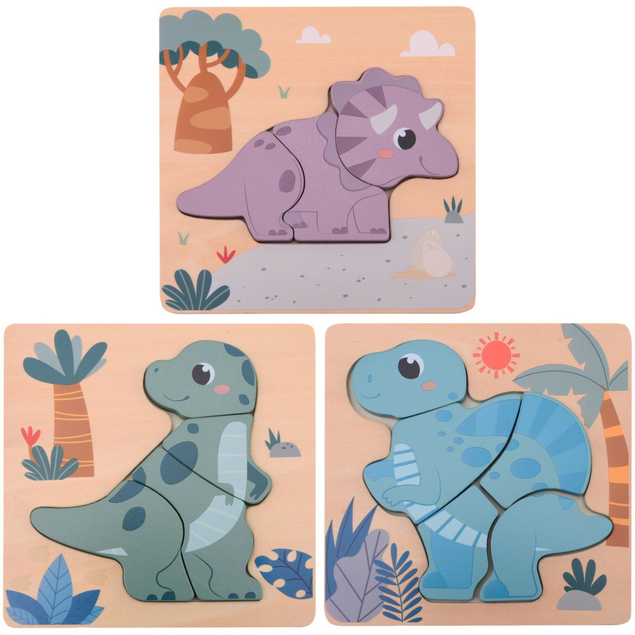 Puzzle Dino Mix 1 szt. / Joueco