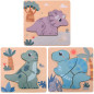 Puzzle Dino Mix 1 szt. / Joueco Puzzle Dino Mix 1 szt. / Joueco