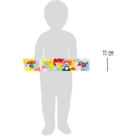Układanka zwierzątka z literkami / Small Foot Design