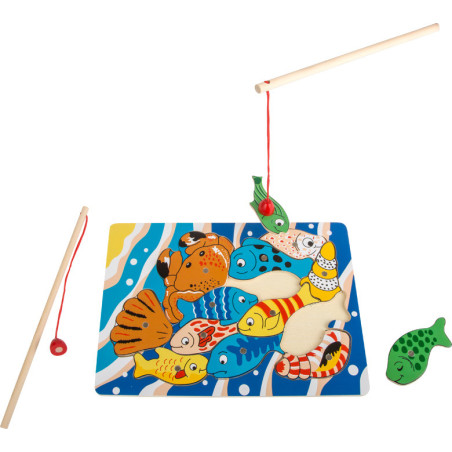 Gra puzzle do łowienia rybek / Small Foot Design