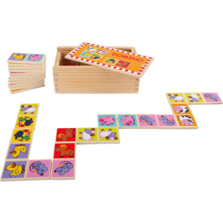 Gra domino Zwierzątka z Zoo / Small Foot Design
