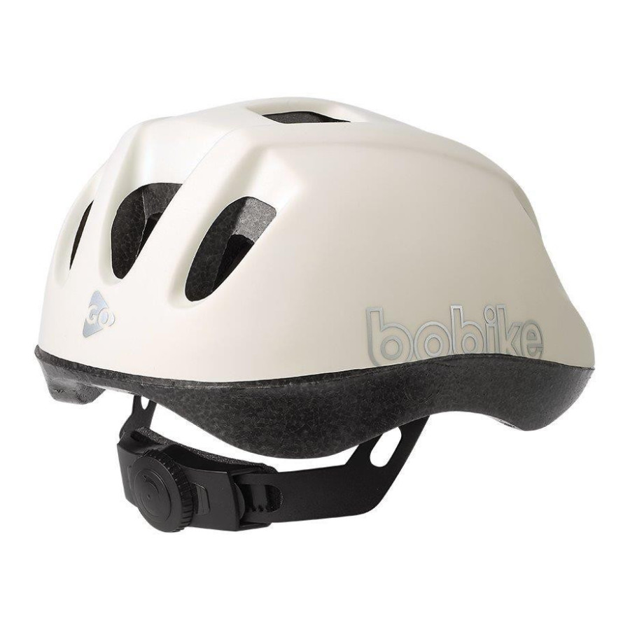 Kask ochronny/rowerowy dla dzieci Bobike Go XS Vanilla / Bobike