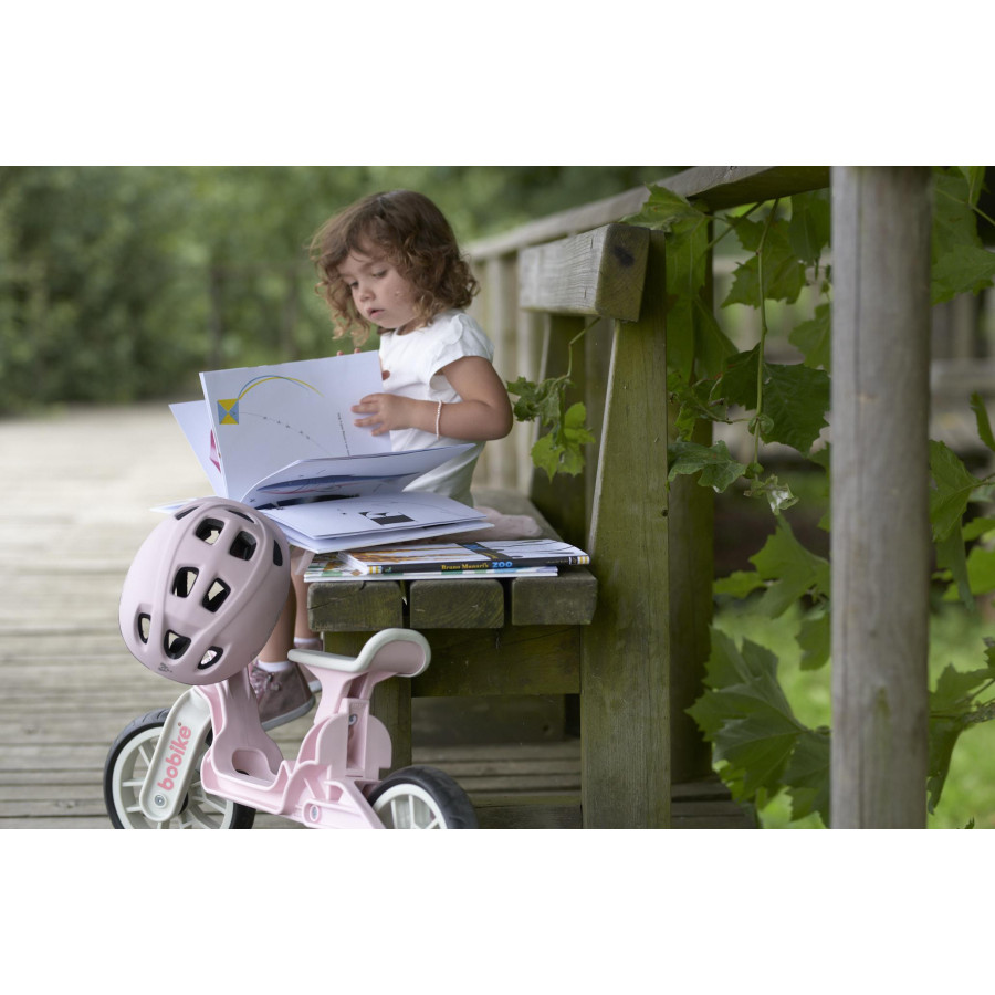 Kask ochronny-rowerowy dla dzieci Go XS Pink / Bobike