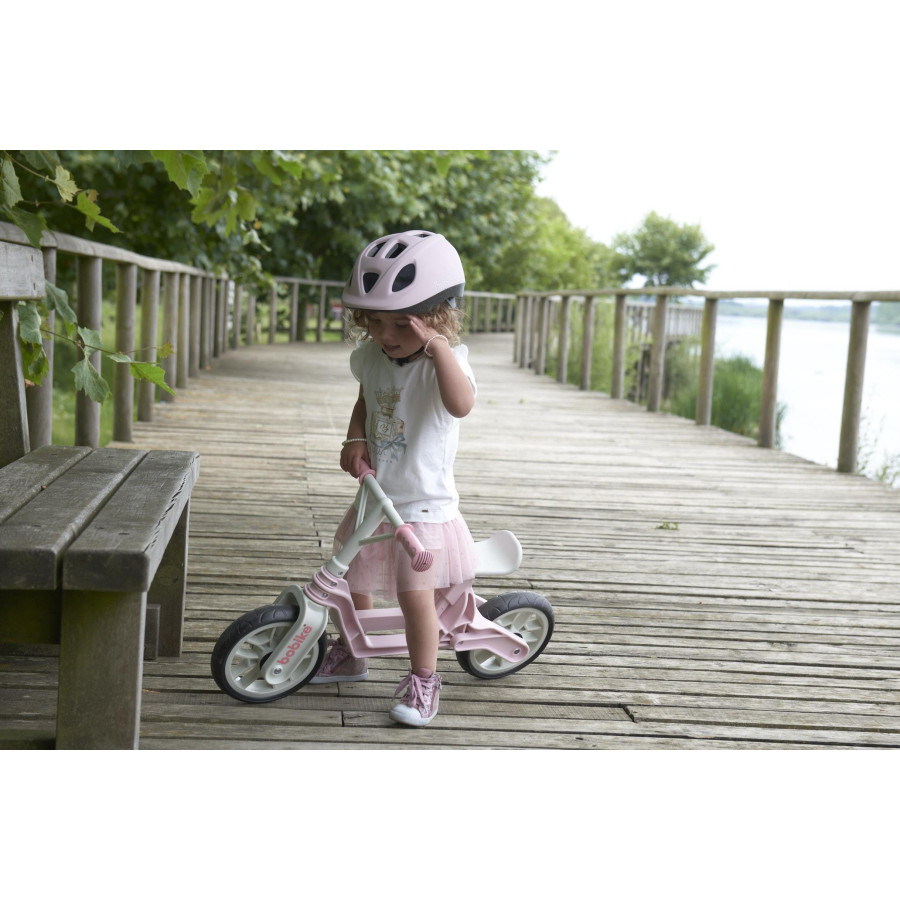 Kask ochronny/rowerowy dla dzieci Bobike Go XS Pink / Bobike