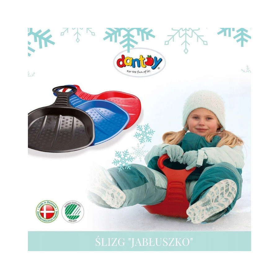 Ślizg "Jabłuszko" Mix kolorów 1 szt. / Dantoy