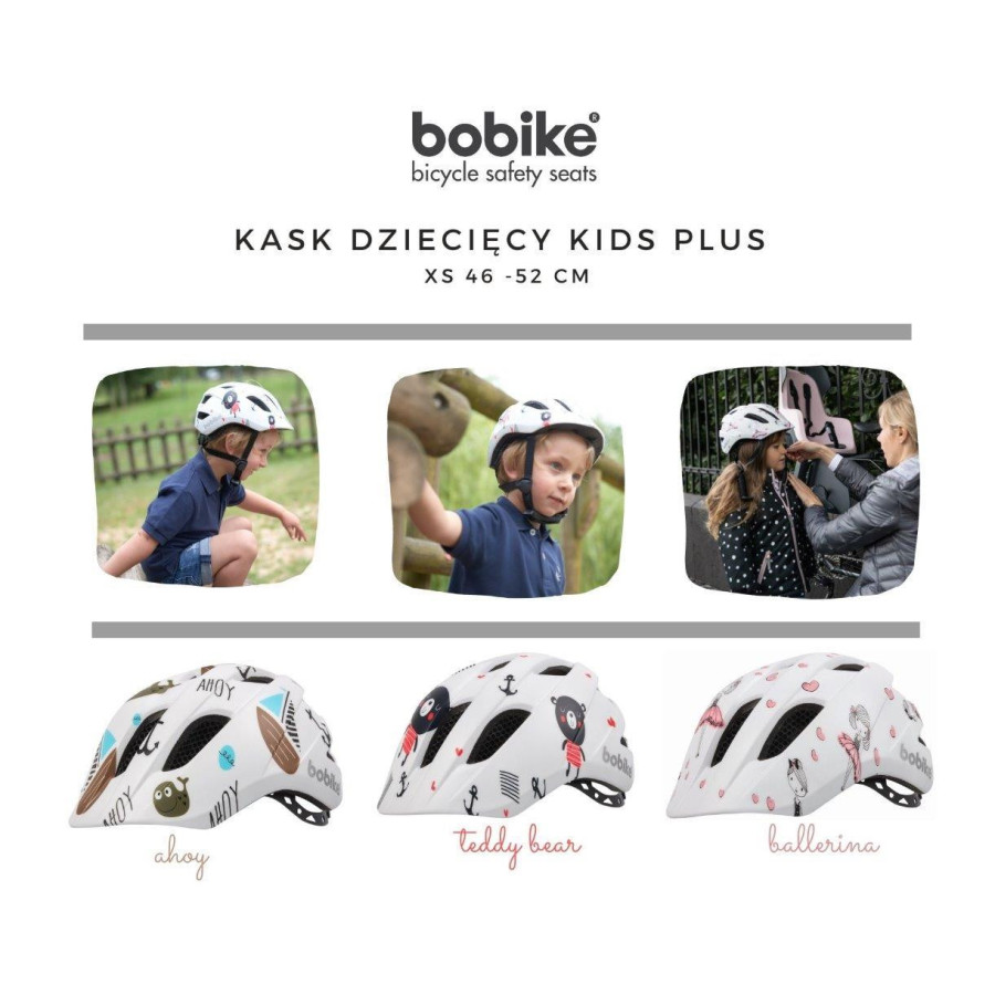 Kask ochronny/rowerowy dla dzieci Kids XS Ahoy / Bobike