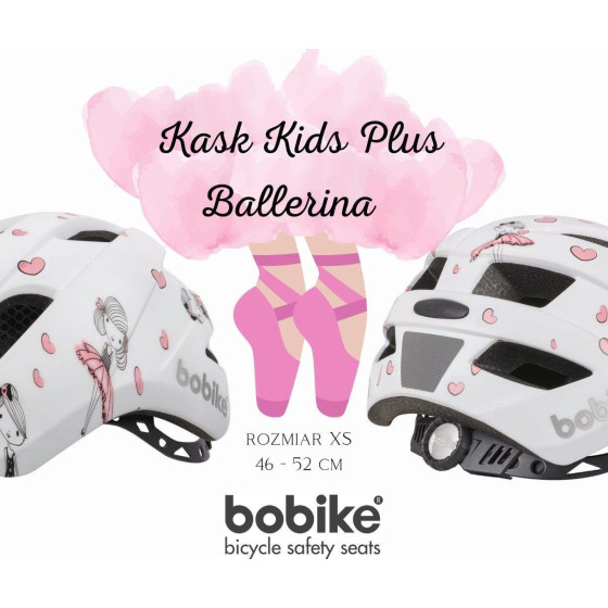 Kask ochronny/rowerowy dla dzieci Kids XS Ballerina / Bobike