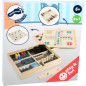 Zestaw gier planszowych 9w1 / Small Foot Design Zestaw gier planszowych 9w1 / Small Foot Design