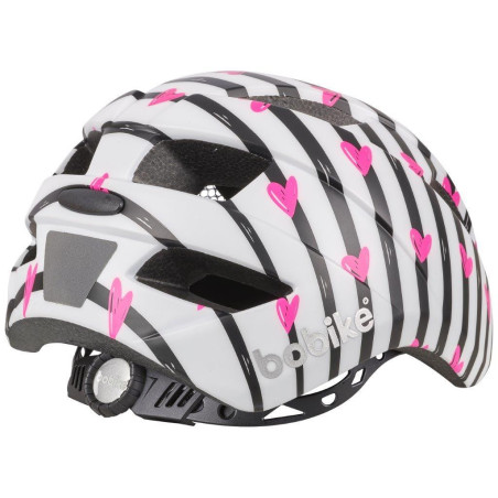 Kask ochronny-rowerowy dla dzieci Kids S Zebra / Bobike