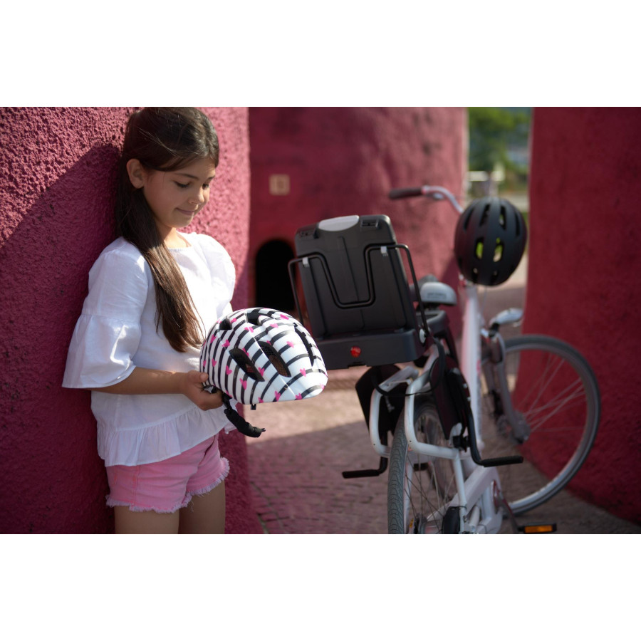 Kask ochronny/rowerowy dla dzieci Kids S Zebra / Bobike