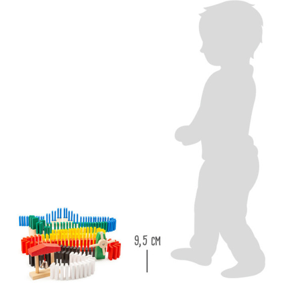 Gra układanka Domino wyścig / Small Foot Design