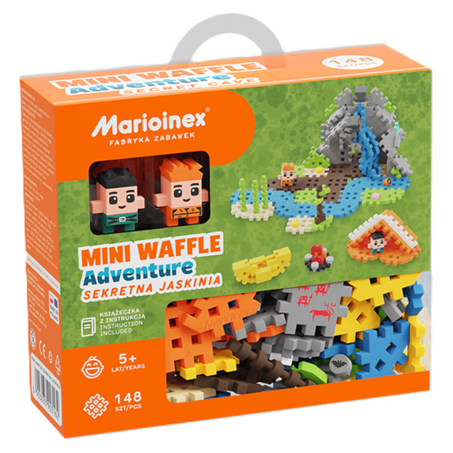 Mini Waffle Adventure - Sekretna Jaskinia / Marioinex