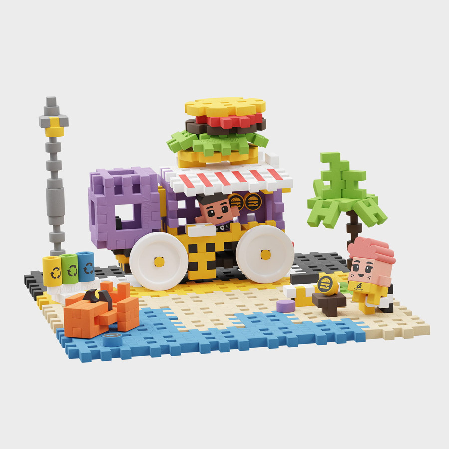 Mini Waffle - Food Truck / Marioinex