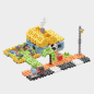 Mini Waffle City - Dom / Marioinex