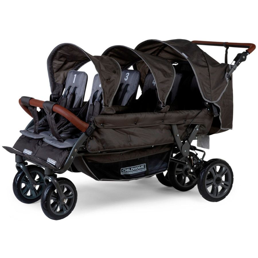 Wózek 6-osobowy do żłobka Sixseater Autobrake / Childhome Wózek 6-osobowy do żłobka Sixseater Autobrake / Childhome