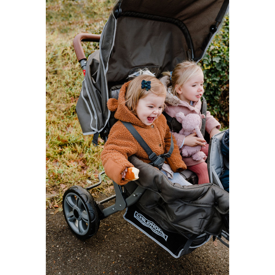 Wózek 3-osobowy do żłobka Triplet New / Childhome