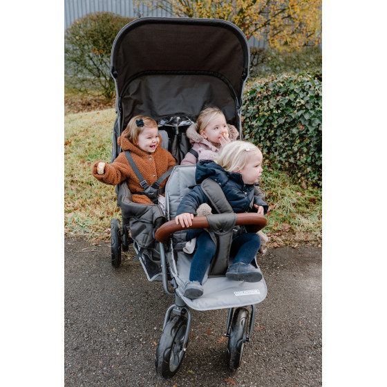 Wózek 3-osobowy do żłobka Triplet New / Childhome