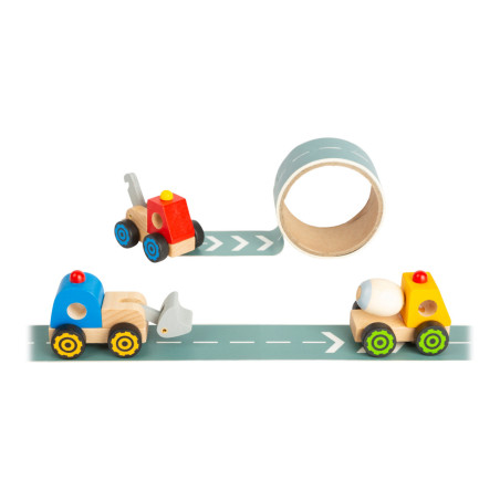 Ciężarówka z taśmą samoprzylepną 1 szt. / Small Foot Design