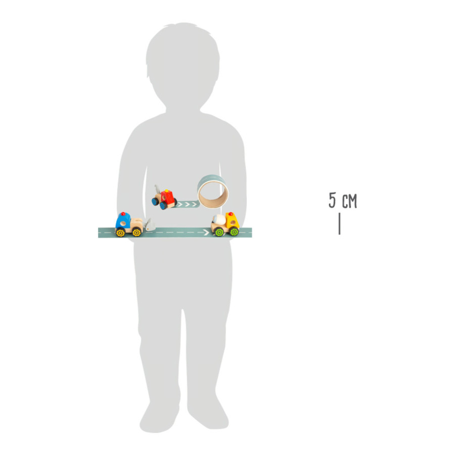 Ciężarówka z taśmą samoprzylepną 1 szt. / Small Foot Design