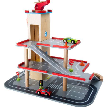 3 Piętrowy parking z szybkim zjazdem / Small Foot Design