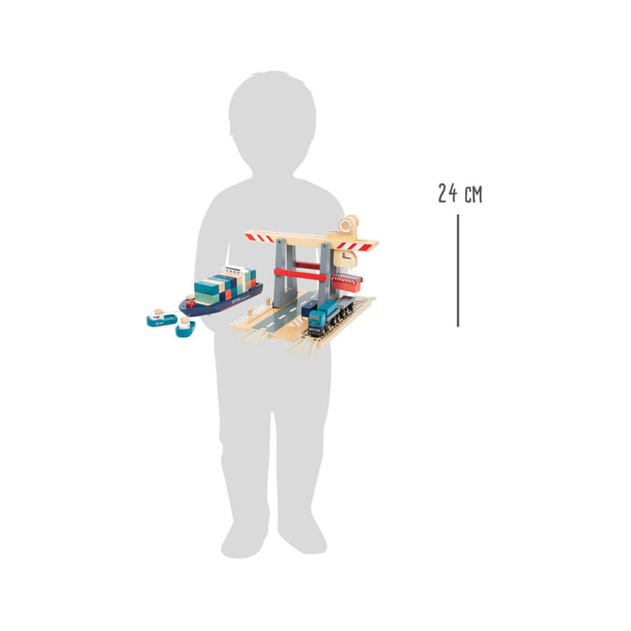 Terminal kontenerowy z akcesoriami / Small Foot Design