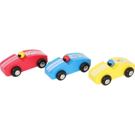 Mini tor wyścigowy z autkami i akcesoriami / Small Foot Design