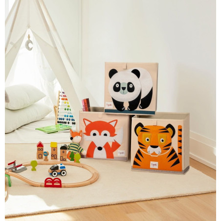 Pudełko na zabawki Panda / 3 Sprouts