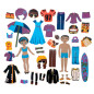 Magiczne wodne puzzle - Moda / Edushape