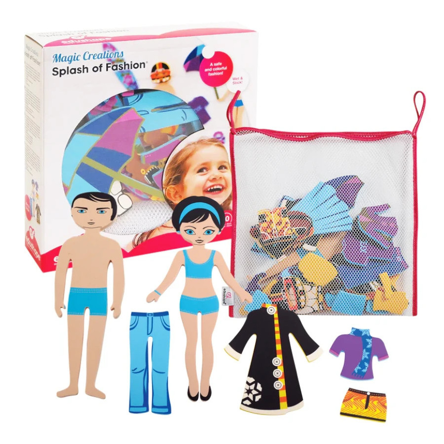 Magiczne wodne puzzle - Moda / Edushape Magiczne wodne puzzle - Moda / Edushape
