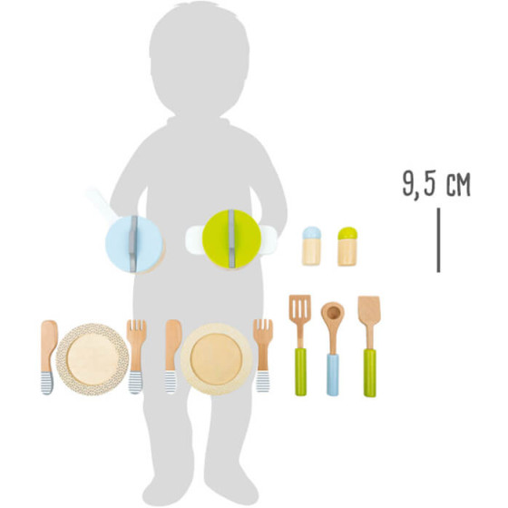Zestaw naczyń kuchennych dla dzieci / Small Foot Design