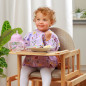 Kubek niekapek z obciążoną słomką Różowy / Babyono