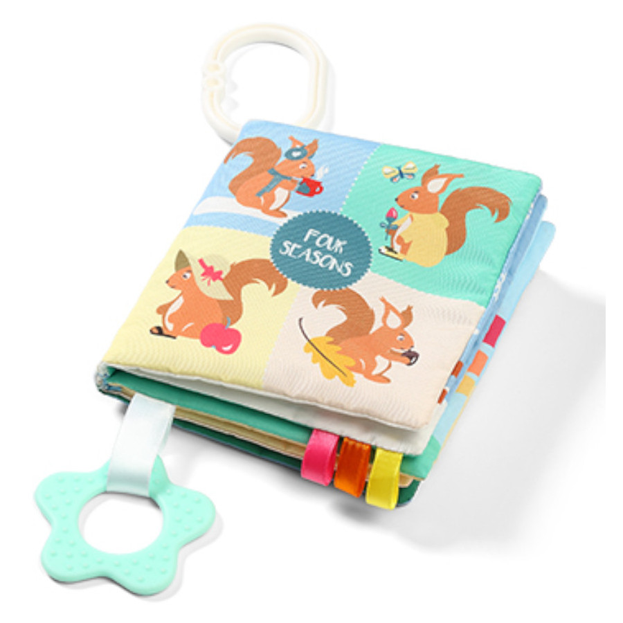 Książeczka sensoryczna Seasons / Babyono Książeczka sensoryczna Seasons / Babyono