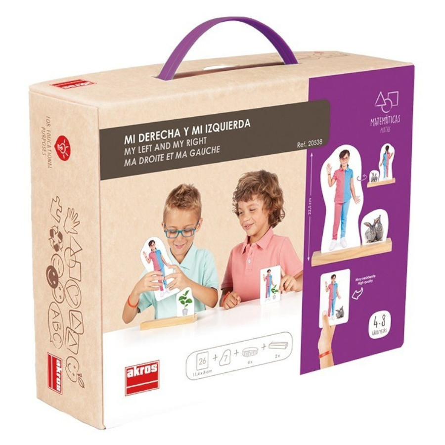 Gra edukacyjna Nauka stron i kierunk贸w / Akros Gra edukacyjna Nauka stron i kierunk贸w / Akros