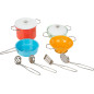 Kolorowy zestaw do gotowania dla dzieci / Small Foot Design Kolorowy zestaw do gotowania dla dzieci / Small Foot Design