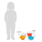 Kolorowy zestaw do gotowania dla dzieci / Small Foot Design Kolorowy zestaw do gotowania dla dzieci / Small Foot Design