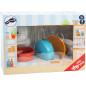 Kolorowy zestaw do gotowania dla dzieci / Small Foot Design Kolorowy zestaw do gotowania dla dzieci / Small Foot Design