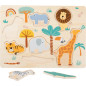 Układanka Wesołe Safari / Small Foot Design