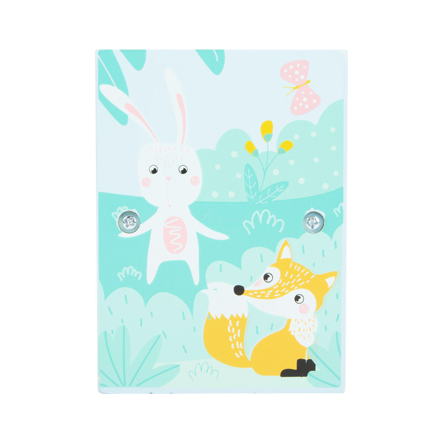 Pastelowa przebijanka Leśni przyjaciele / Small Foot Design