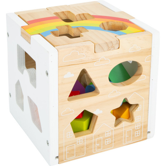 Tęczowy sorter kształtów / Small Foot Design