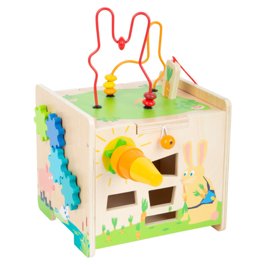 Kostka aktywności Gra z króliczkiem / Small Foot Design Kostka aktywności Gra z króliczkiem / Small Foot Design