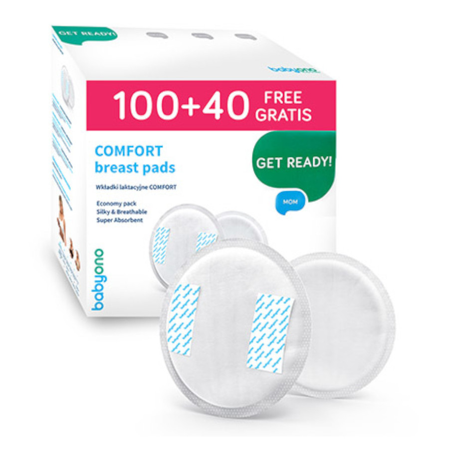 Wkładki laktacyjne Comfort 140 szt. / Babyono Wkładki laktacyjne Comfort 140 szt. / Babyono