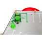 Parking dla autek 3 poziomy - Stacja, naprawa, myjnia / Small Foot Design