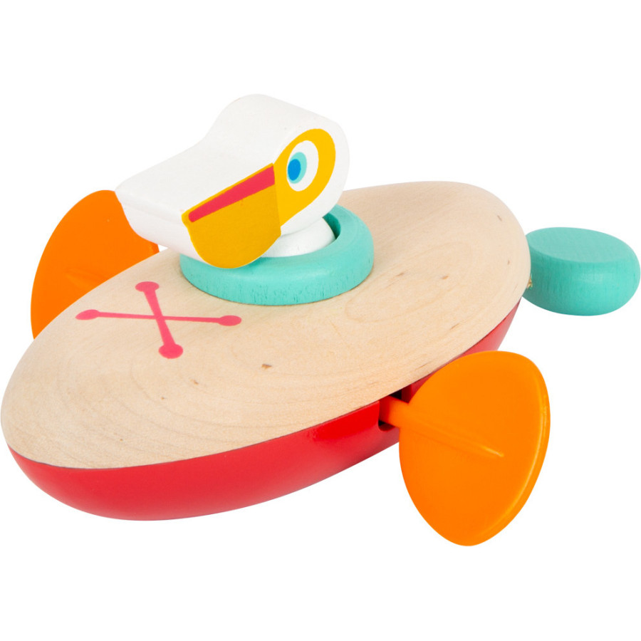 Nakręcany kajak z pelikanem Peli / Small Foot Design Nakręcany kajak z pelikanem Peli / Small Foot Design