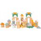 Drewniane klocki Safari 50 el. / Small Foot Design