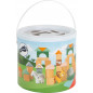 Drewniane klocki Safari 50 el. / Small Foot Design