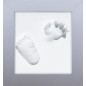 Odcisk gipsowy bobasa, 3D ramka i Memory Box / Dooky Odcisk gipsowy bobasa, 3D ramka i Memory Box / Dooky