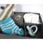 Odcisk gipsowy bobasa, 3D ramka i Memory Box / Dooky Odcisk gipsowy bobasa, 3D ramka i Memory Box / Dooky