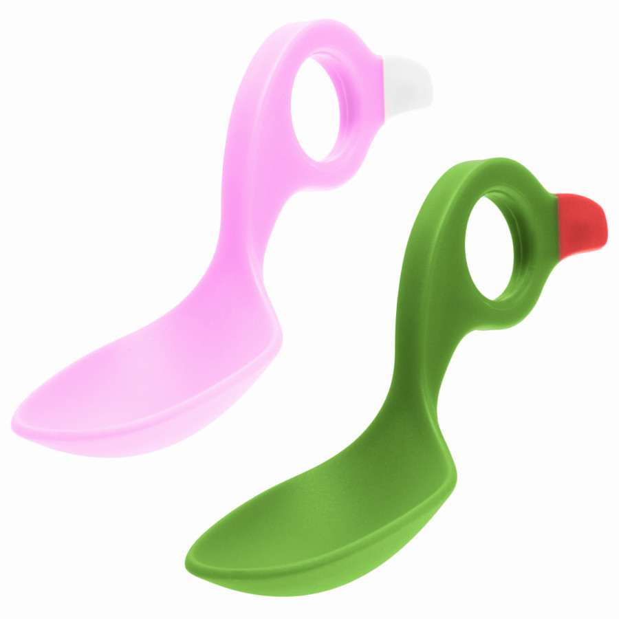 Łyżeczki do nauki samodzielnego jedzenia 2pak Amazonka-flaming / I Can Spoon Łyżeczki do nauki samodzielnego jedzenia 2pak Amazonka-flaming / I Can Spoon
