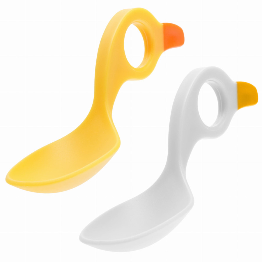 Łyżeczki do nauki samodzielnego jedzenia 2pak Kaczka-łabędź / I Can Spoon Łyżeczki do nauki samodzielnego jedzenia 2pak Kaczka-łabędź / I Can Spoon